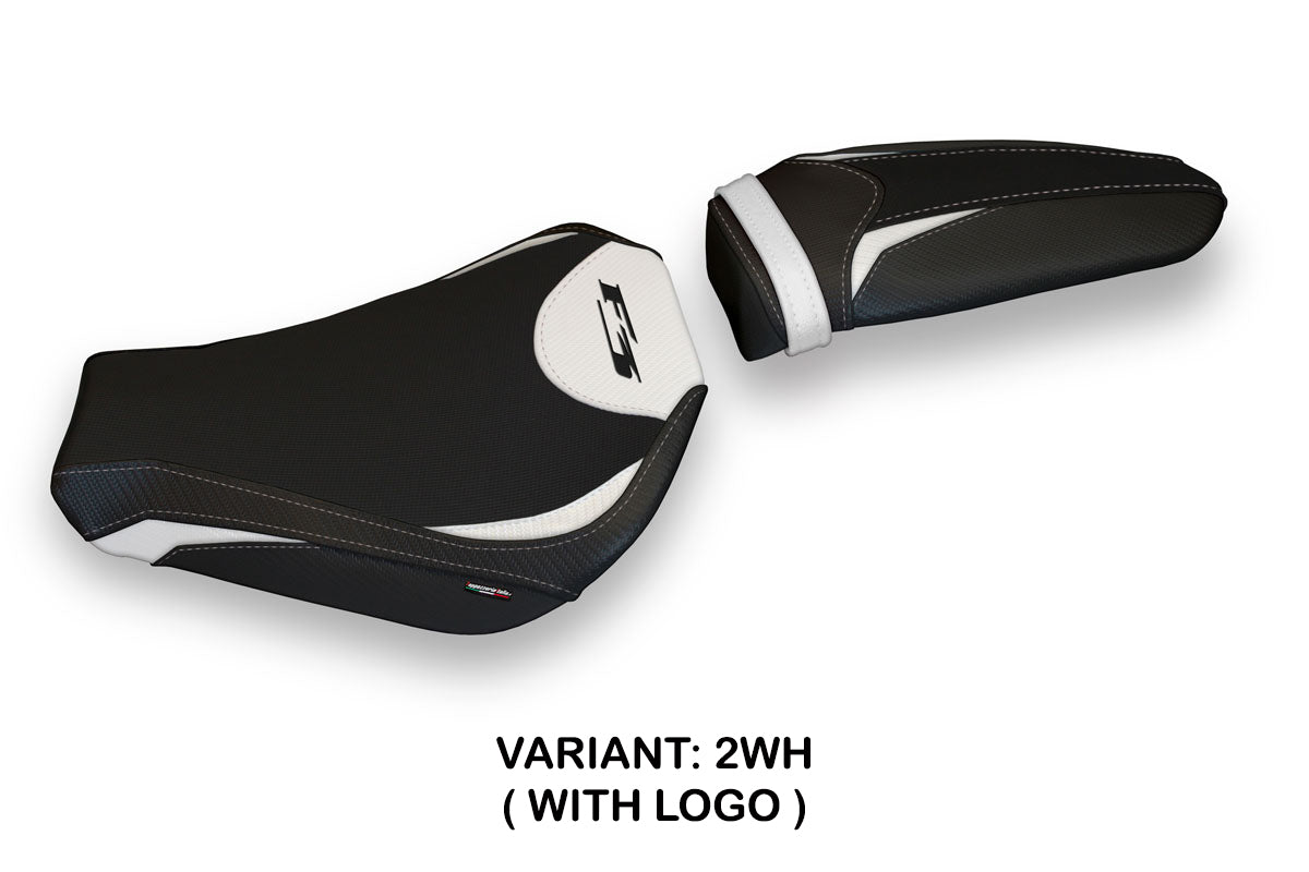 MV Agusta F3 2012-2025 Seat Cover Tappezzeria Italia TPZ in White and Black