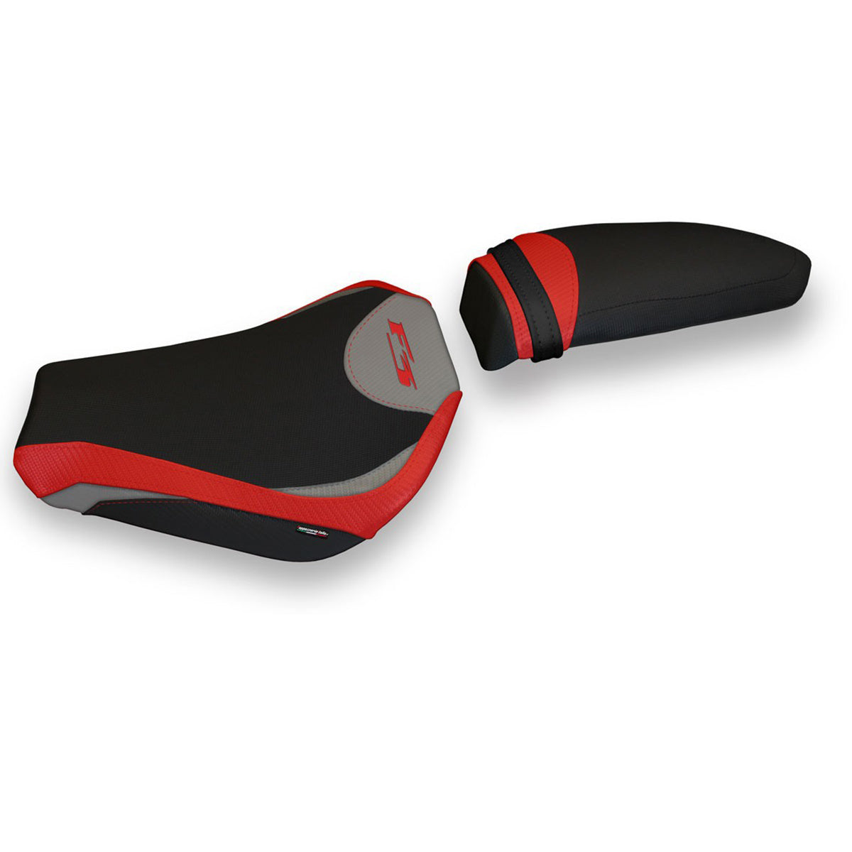 MV Agusta F3 2012-2026 Seat Cover TPZ Italia Comfort Red Grey