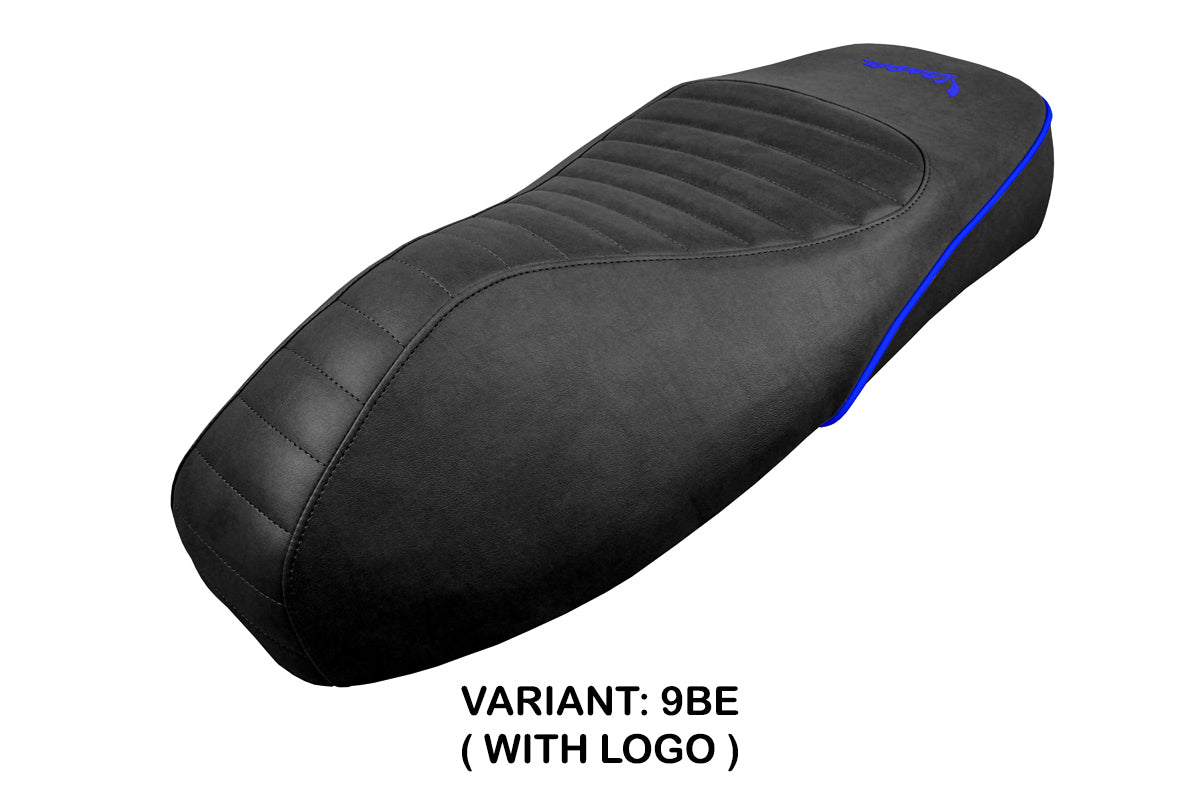 Vespa GTS 125 150 300 2009-2024 Seat Cover Tappezzeria Italia TPZ in Blue