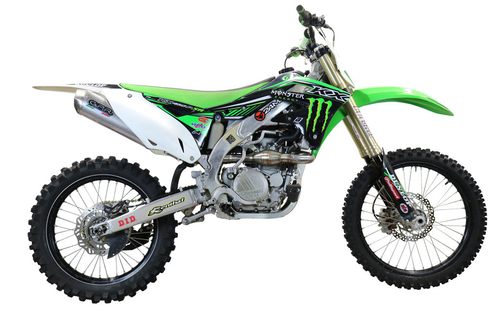 Kawasaki KX450F 2012-2015 Exhaust GPR Full System Pentacross Titanium