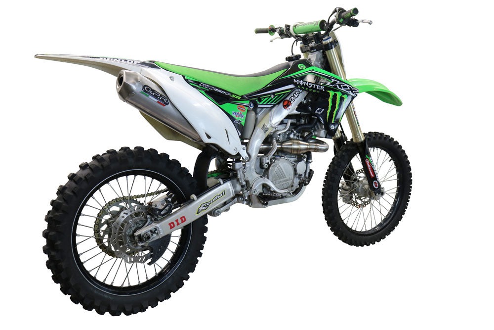 Kawasaki KX450F 2012-2015 Exhaust GPR Full System Pentacross Titanium
