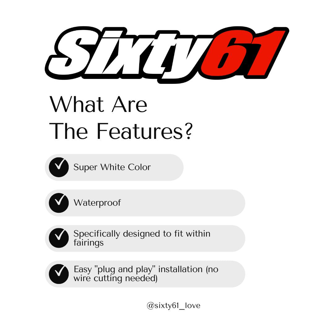 Yamaha YFZ450 YFZ450R 2004-2026 LED Headlight Bulbs