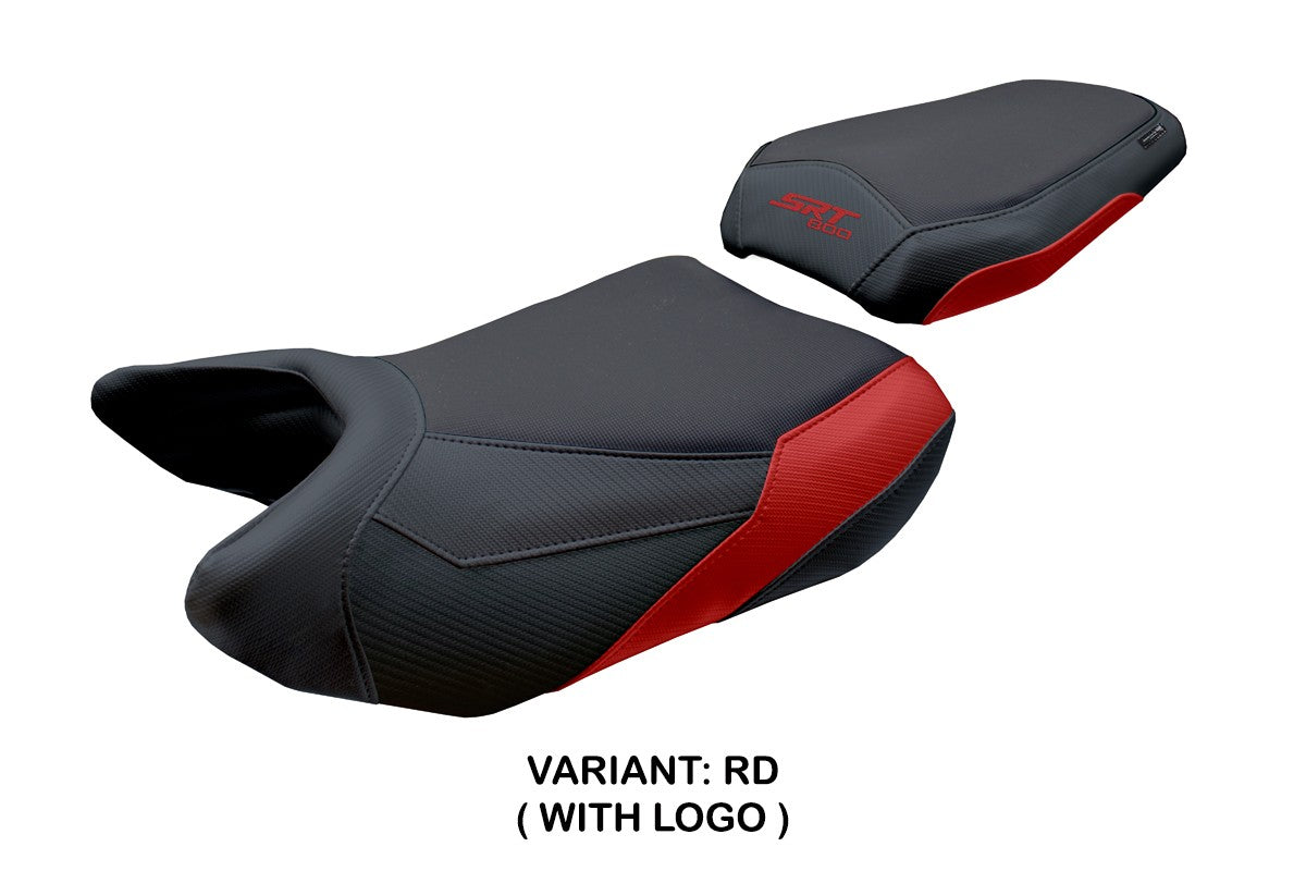 QJ Motor SRT 800 X / S / SX 2023-2025 Seat Cover Tappezzeria Italia TPZ Red Black