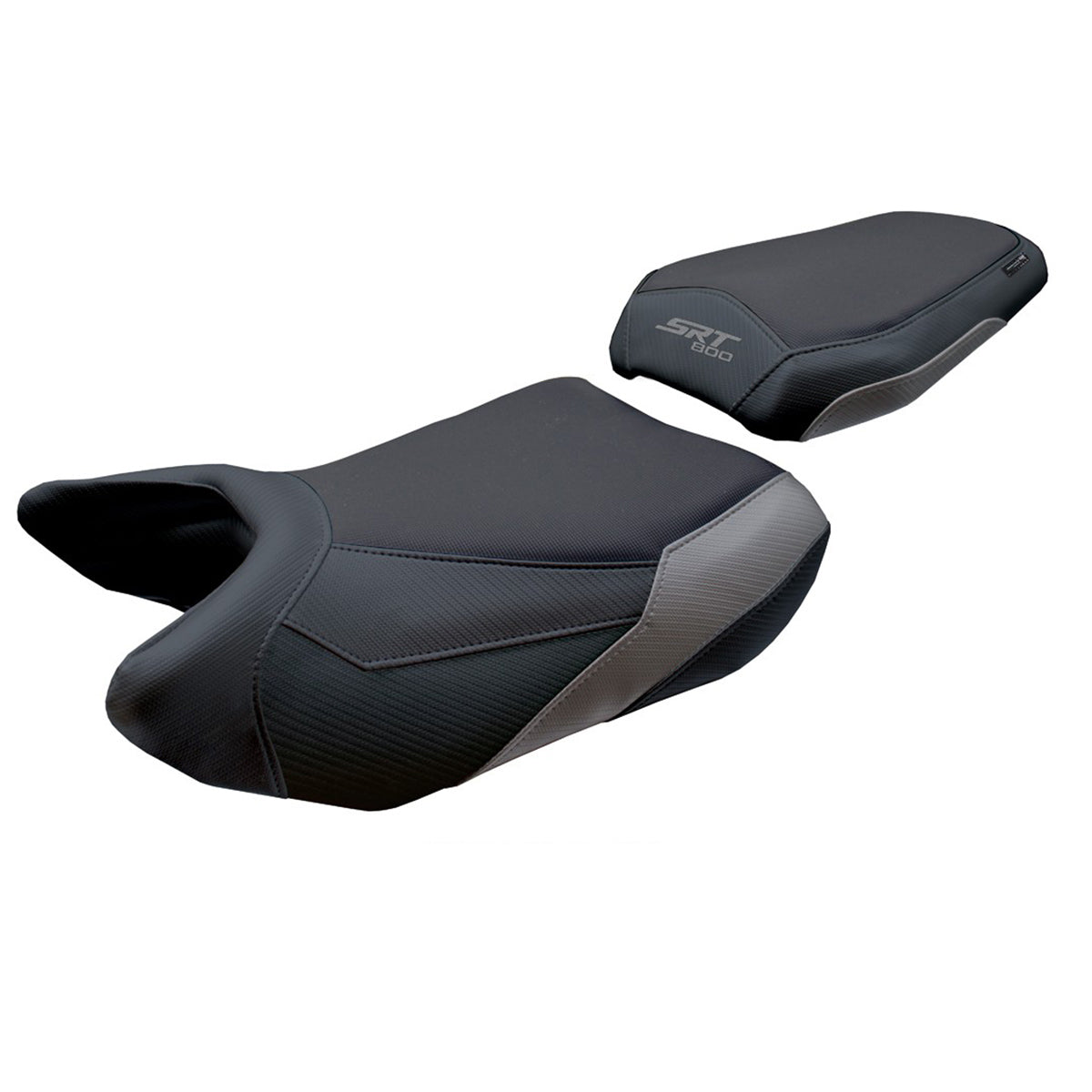 QJ Motor SRT 800 X / S / SX 2023-2025 Seat Cover Tappezzeria Italia TPZ Comfort Grey Black