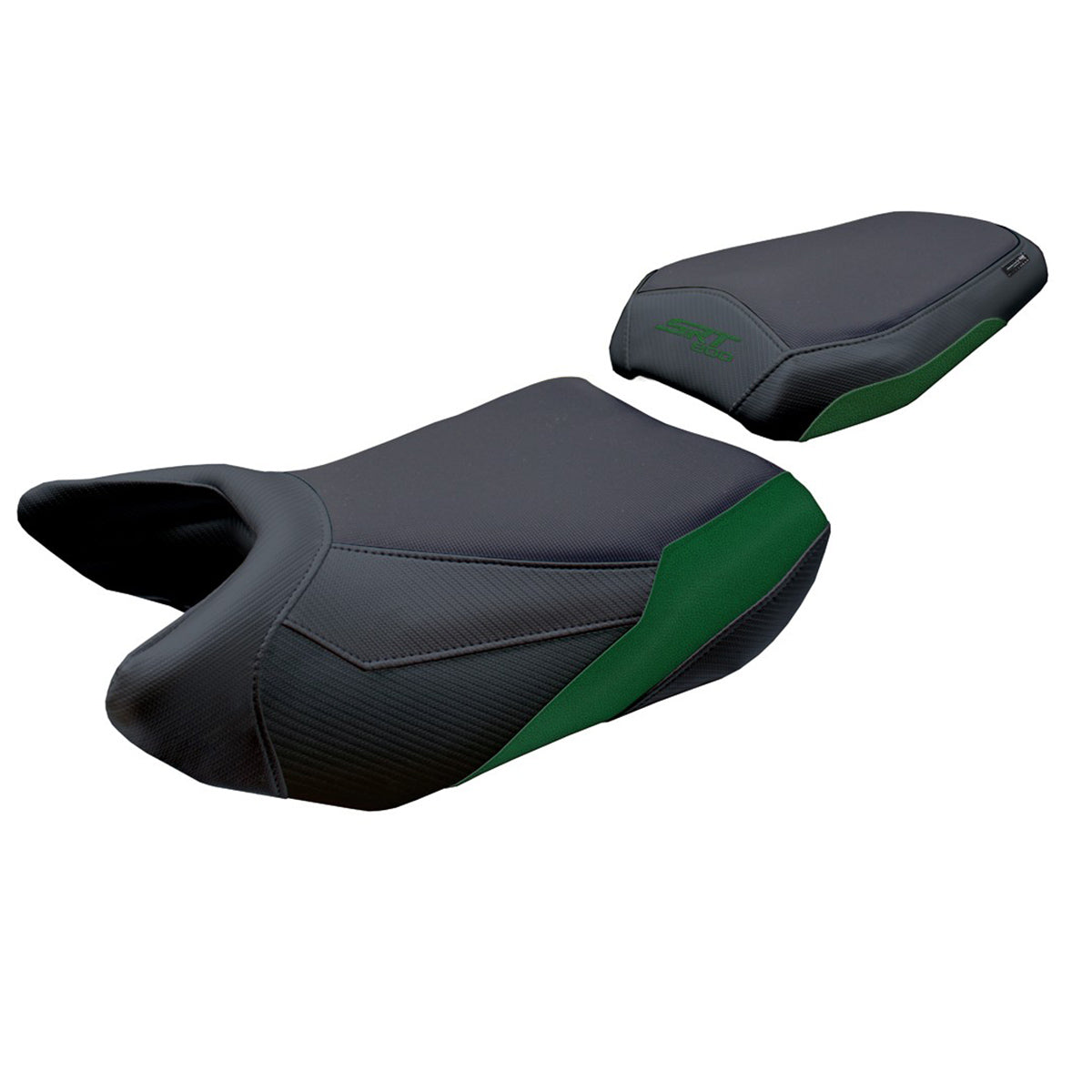 Funda de asiento QJ Motor SRT 800 X / S / SX 2023-2025 Tappezzeria Italia TPZ Comfort Verde Militar