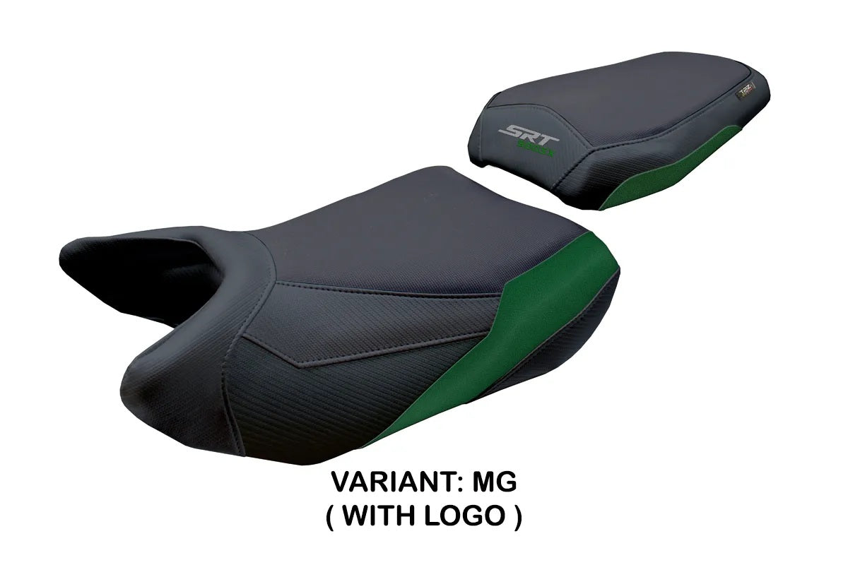 QJ Motor SRT 900 SX 2025-2026 Seat Cover TPZ Italia Military Green Black