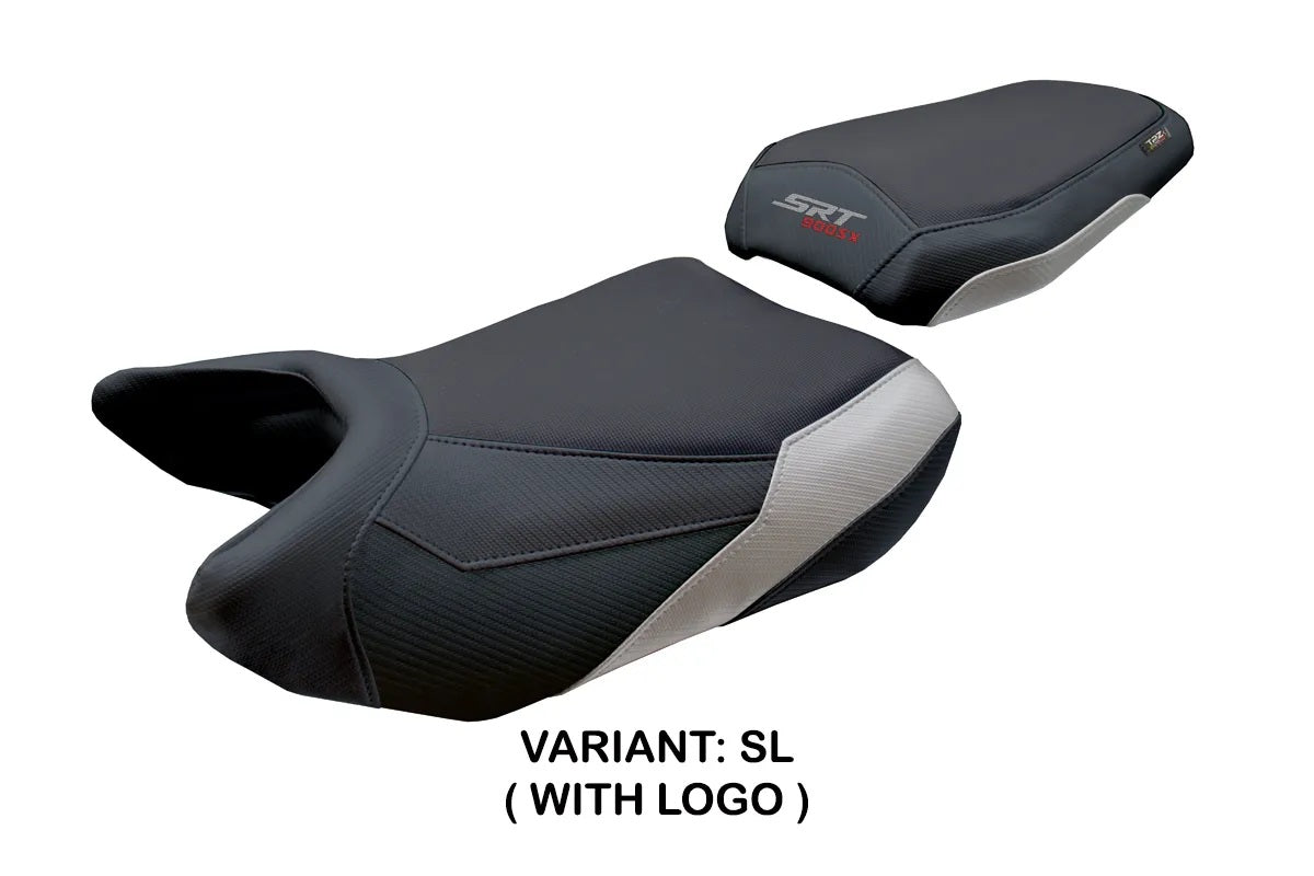 QJ Motor SRT 900 SX 2025-2026 Seat Cover TPZ Italia Silver Black