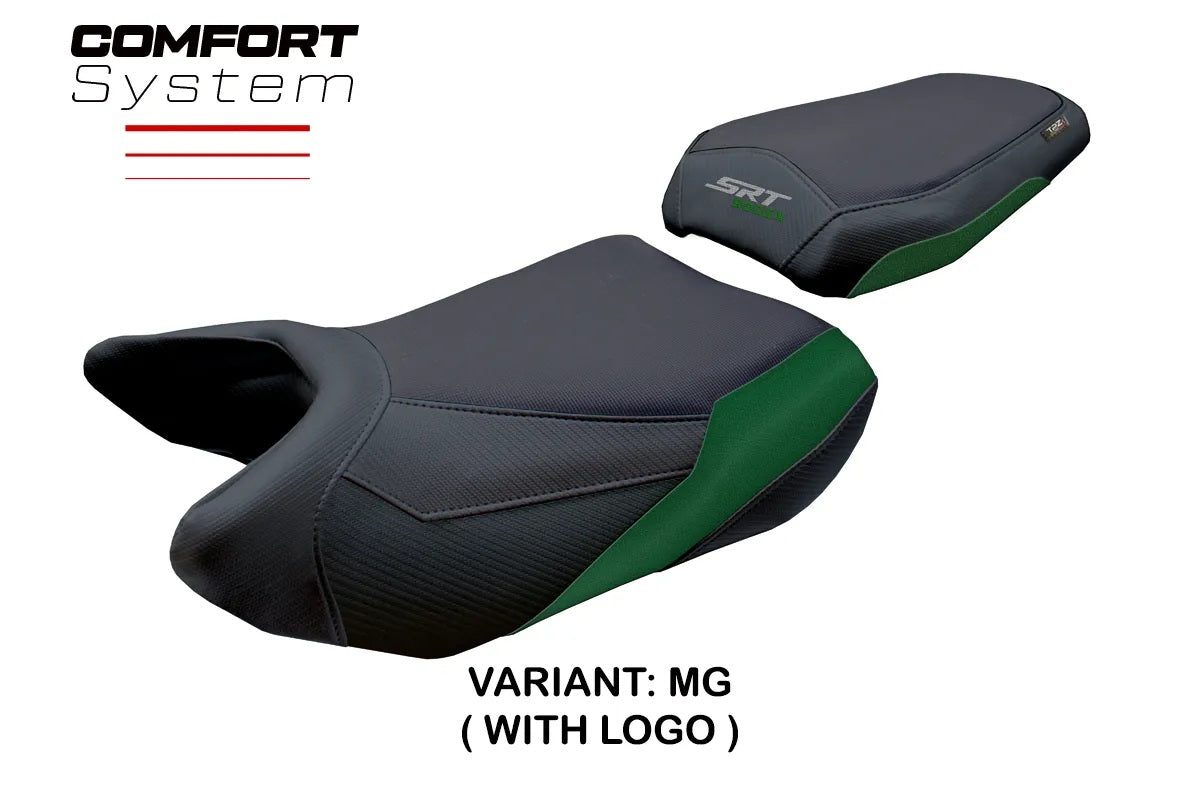 QJ Motor SRT 900 SX 2025-2026 Seat Cover TPZ Italia Comfort Military Green Black