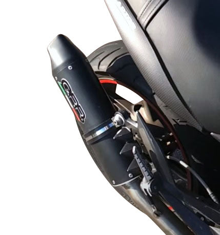 Cagiva XRaptor 1000 2002 Exhaust GPR Double Slip-on Furore Nero