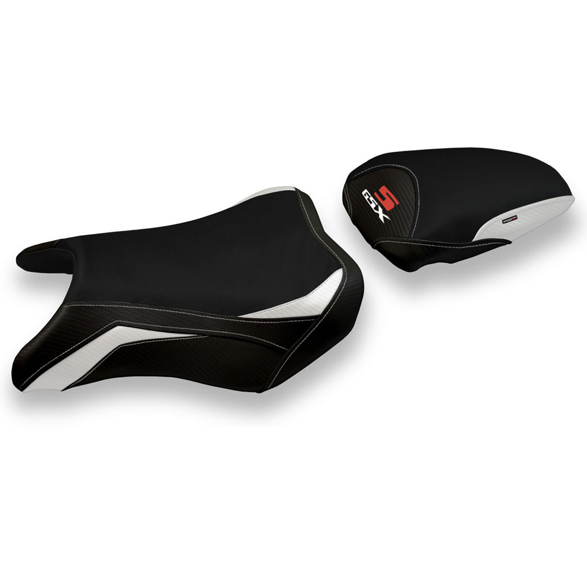 Suzuki GSXS 750 2017-2021 Seat Cover Tappezzeria Italia TPZ Comfort in White