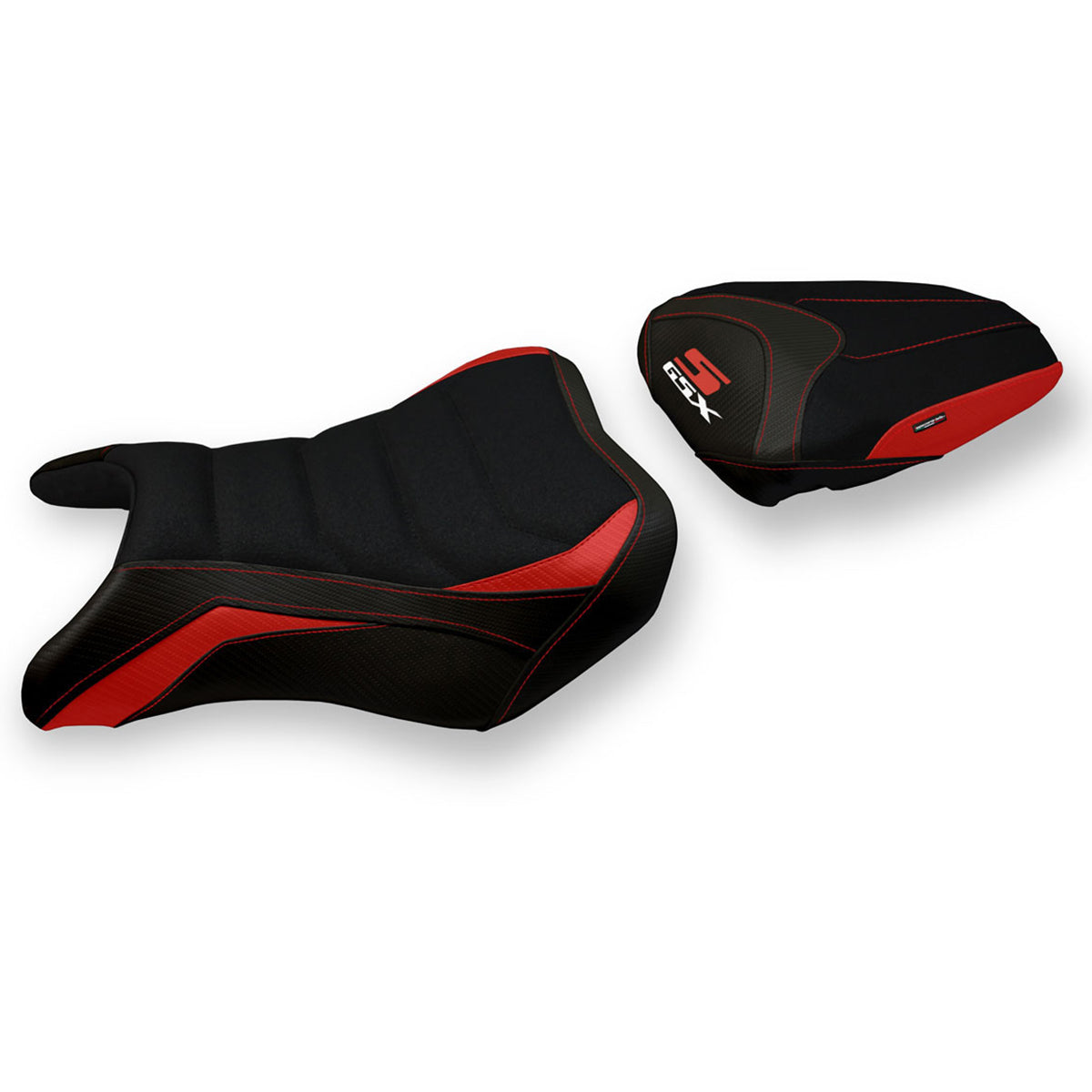 Suzuki GSXS 750 2017-2021 Seat Cover Tappezzeria Italia TPZ Ultragrip in Red