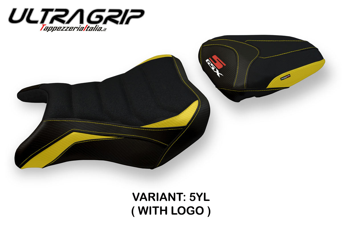Suzuki GSXS 750 2017-2021 Seat Cover Tappezzeria Italia TPZ Ultragrip in Yellow