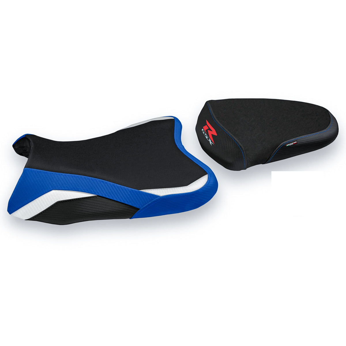 Suzuki GSXR 600 750 2006-2007 Seat Cover Tappezzeria Italia TPZ in Special Blue, White and Black