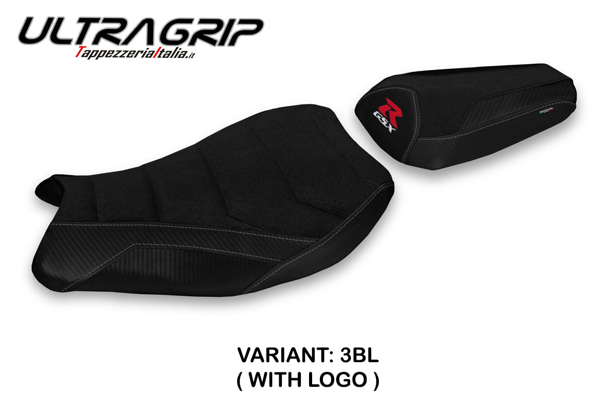 Suzuki GSXR 1000 2017-2024 Seat Cover Tappezzeria Italia TPZ Ultragrip in Black