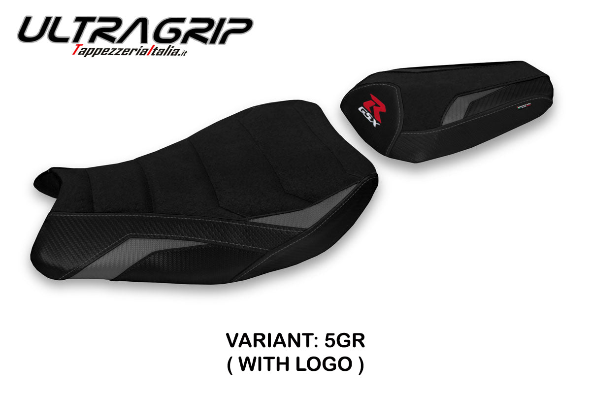 Suzuki GSXR 1000 2017-2024 Seat Cover Tappezzeria Italia TPZ Ultragrip in Grey