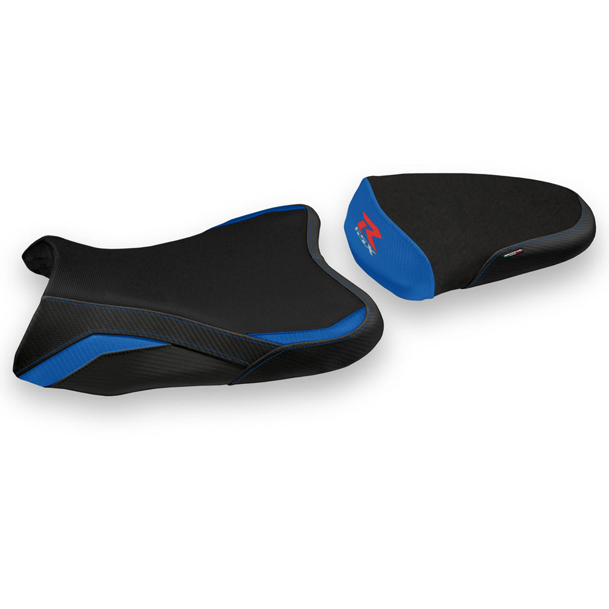 Suzuki GSXR 600 750 2008-2010 Seat Cover Tappezzeria Italia TPZ in Blue and Black