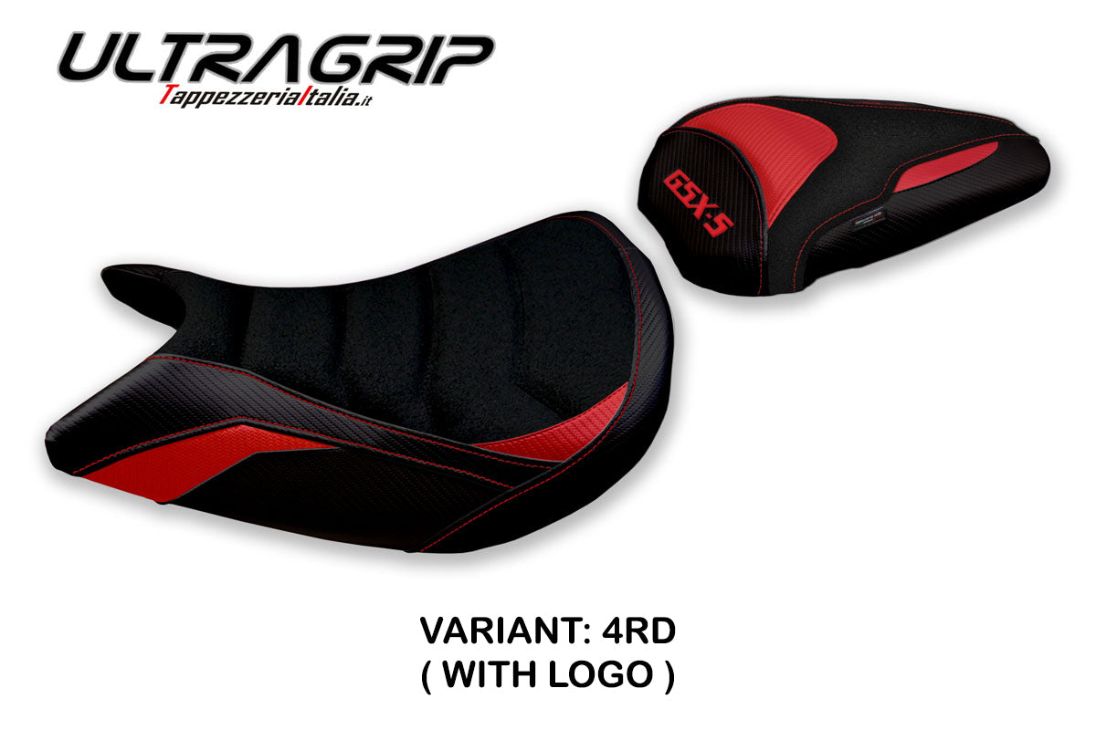 Suzuki GSXS 1000 2015-2020 Seat Cover Tappezzeria Italia TPZ Ultragrip in Red