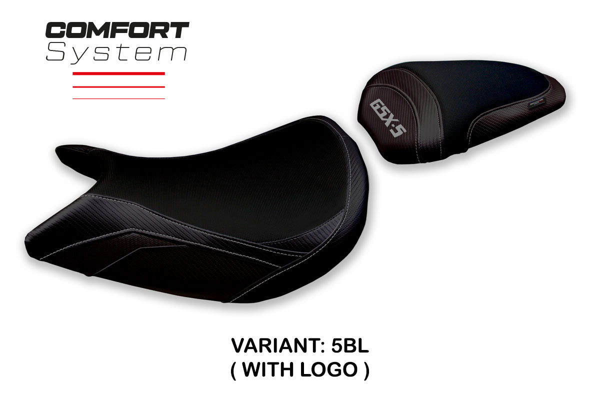 Suzuki GSXS 1000 2021-2025 Seat Cover Tappezzeria Italia TPZ Comfort in Black