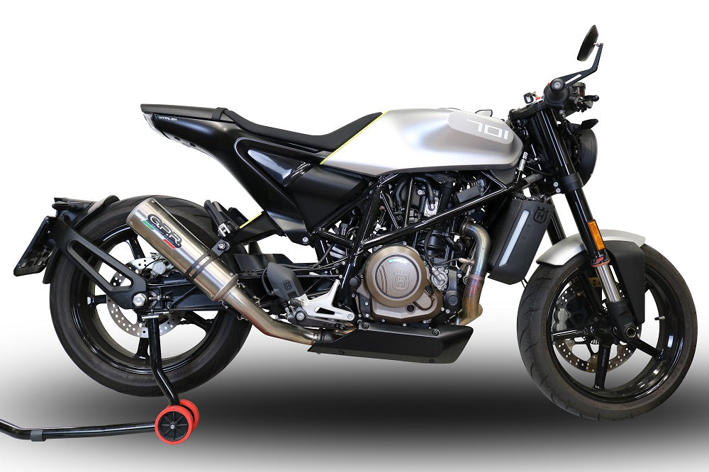 Husqvarna Vitpilen 701 2018-2020 Exhaust GPR Slip-on Grand Prix Evo Titanium