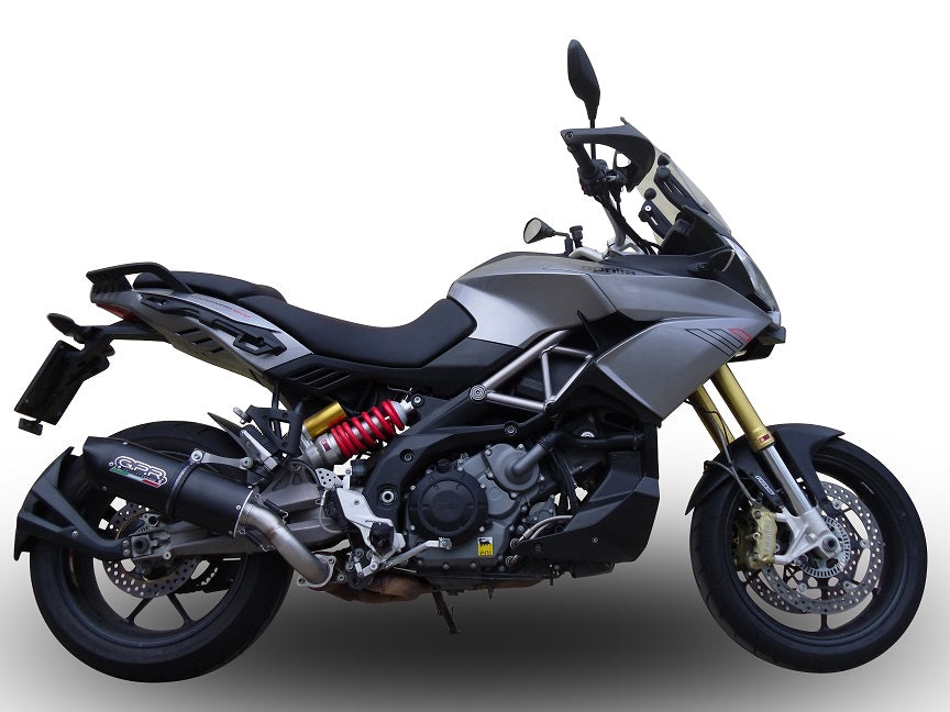 Aprilia Caponord 1200 2013-2016 Exhaust GPR Slip-on Furore Nero
