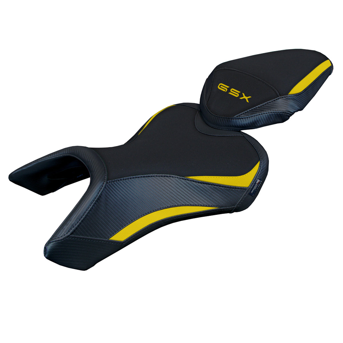 Suzuki GSX 8S-8R 2023-2025 Seat Cover Tappezzeria Italia TPZ in Yellow and Black