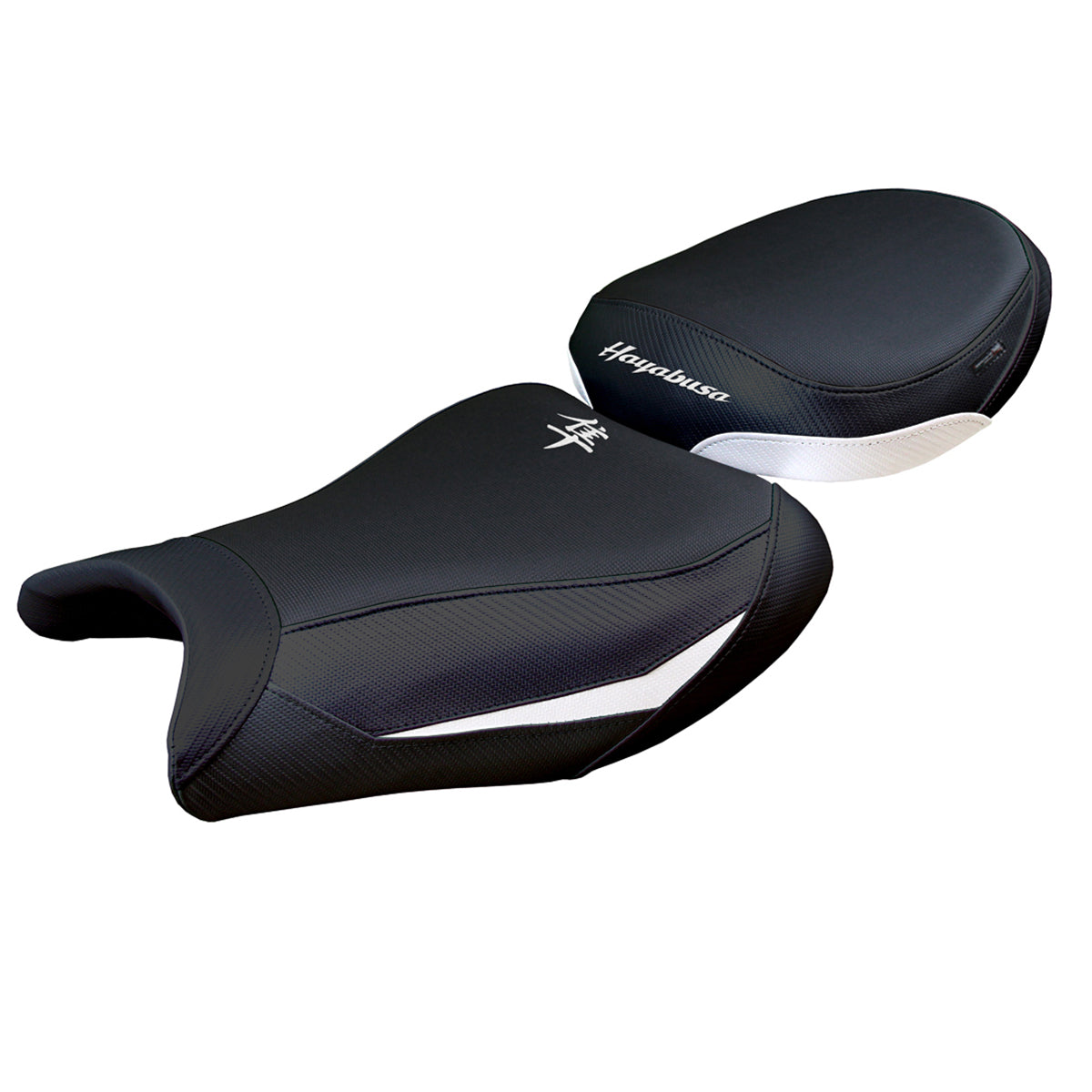 Suzuki GSX 1300 R Hayabusa 2021-2025 Seat Cover Tappezzeria Black White