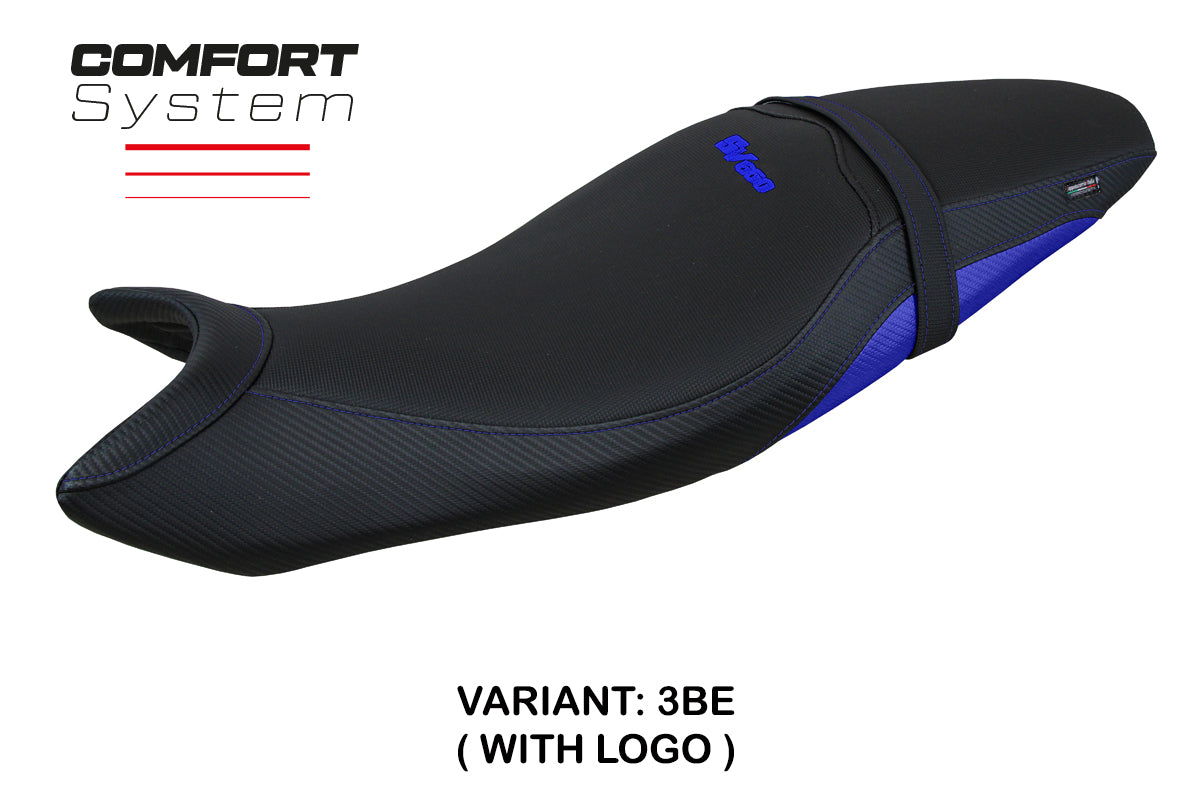 Suzuki SV650 2016-2025 Seat Cover Tappezzeria Italia TPZ Comfort in Blue