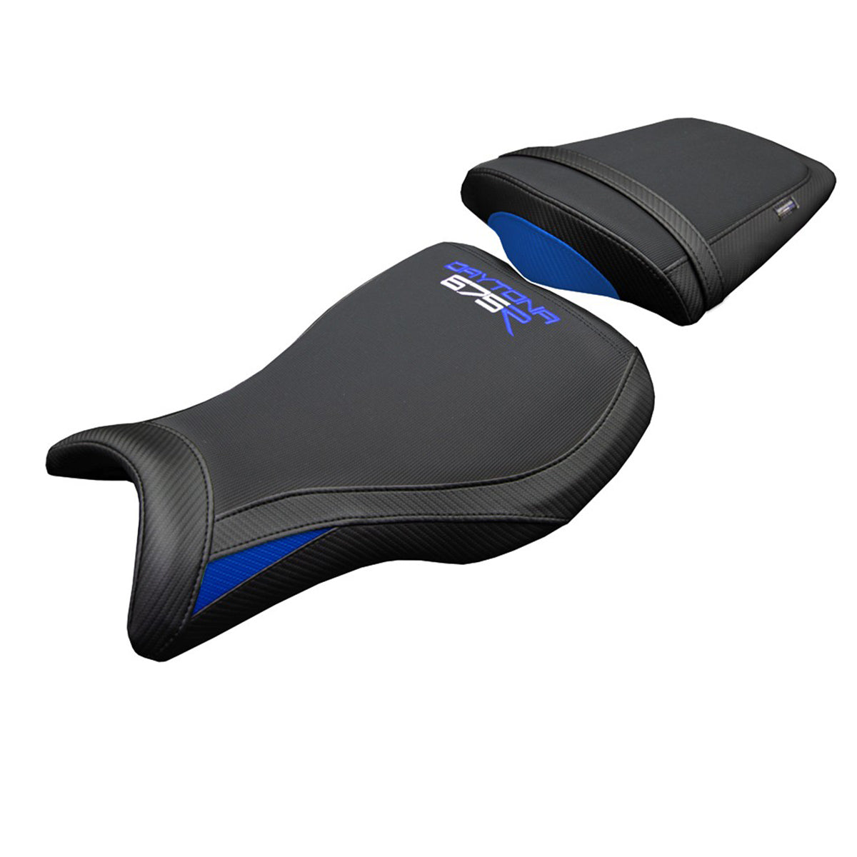 Triumph Daytona 675R 2006-2009 2010 2011 2012 Seat Cover Tappezzeria Italia TPZ Blue Black