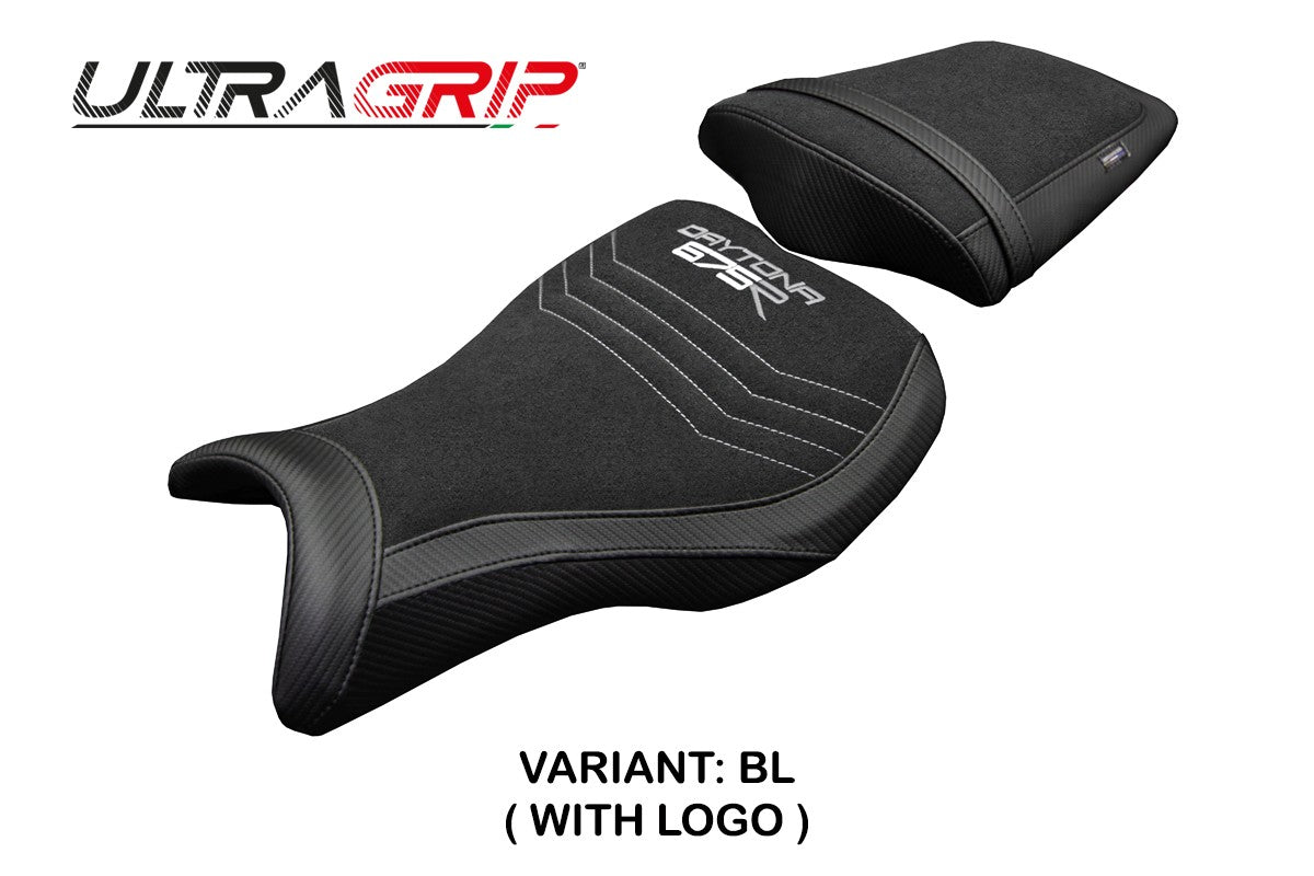 Triumph Daytona 675R 2006-2010 2011 2012 Seat Cover Tappezzeria Italia TPZ Ultragrip Black