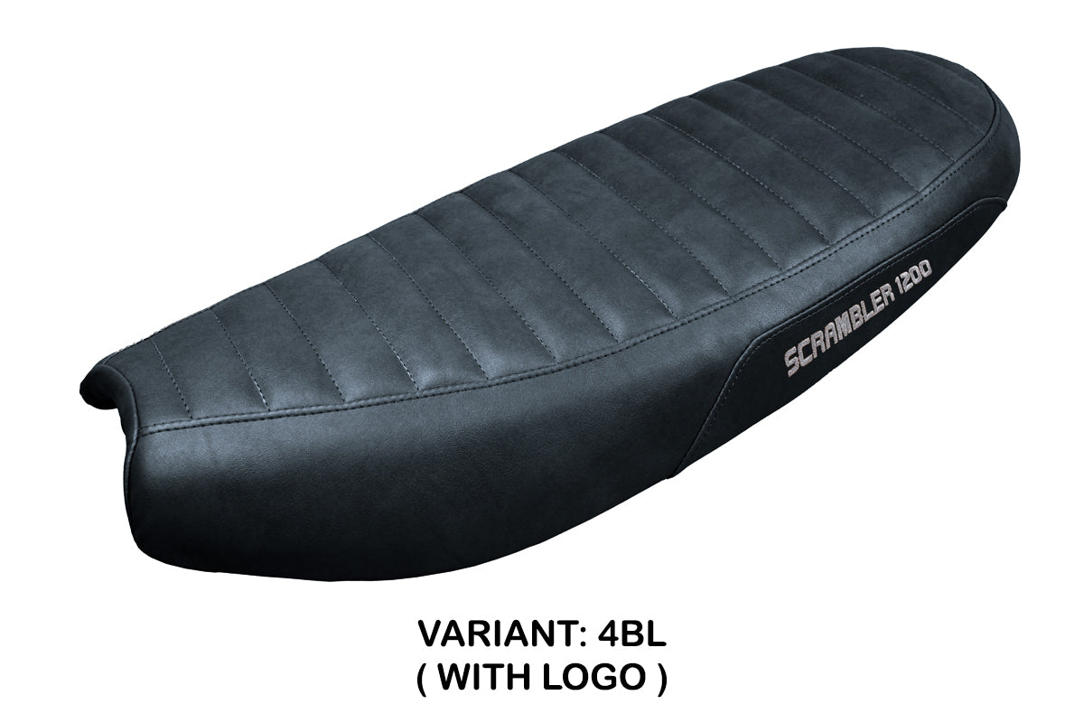 Triumph Scrambler 1200 2019-2025 Seat Cover Tappezzeria Italia TPZ in Black