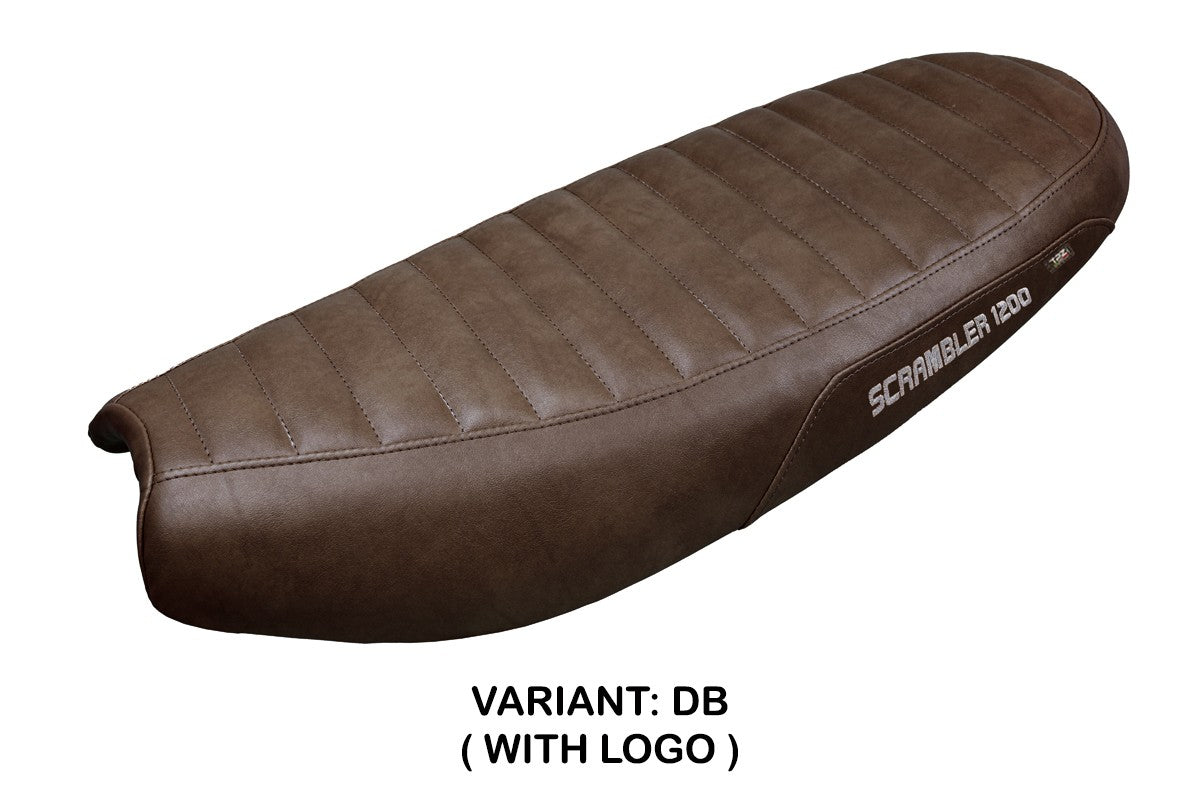 Triumph Scrambler 1200 2019-2026 Seat Cover TPZ Italia Dark Brown SE