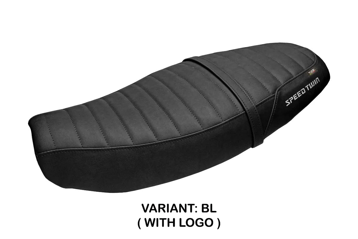 Triumph Speed Twin 1200 2019-2026 Seat Cover TPZ Italia Black SE