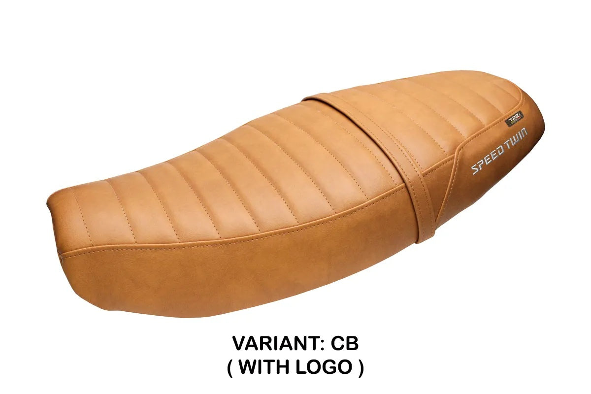 Triumph Speed Twin 1200 2019-2026 Seat Cover TPZ Italia Camel SE