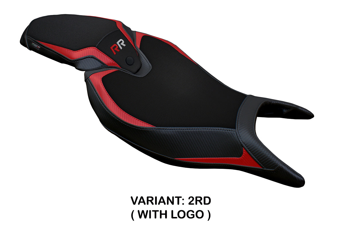 Triumph Speed Triple 1200 RR 2022-2025 Seat Cover Tappezzeria Italia TPZ in Red and Black