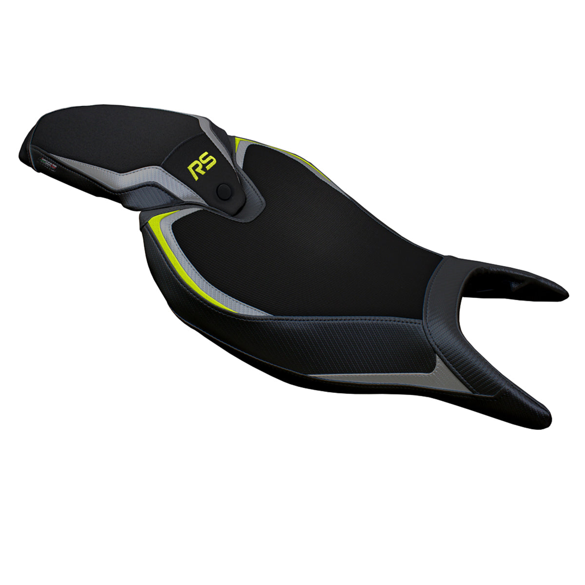 Triumph Speed Triple 1200 RS 2022-2025 Seat Cover Tappezzeria Italia TPZ in Grey Yellow and Black