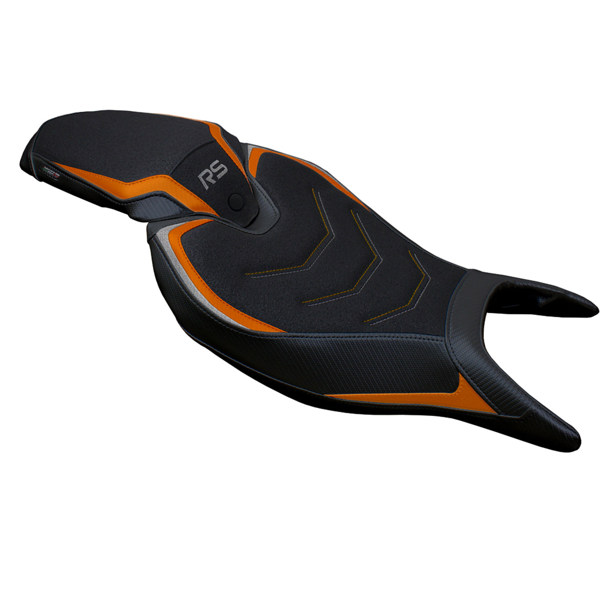 Triumph Speed Triple 1200 RS 2022-2025 Seat Cover Tappezzeria Italia TPZ Ultragrip in Orange and Gray