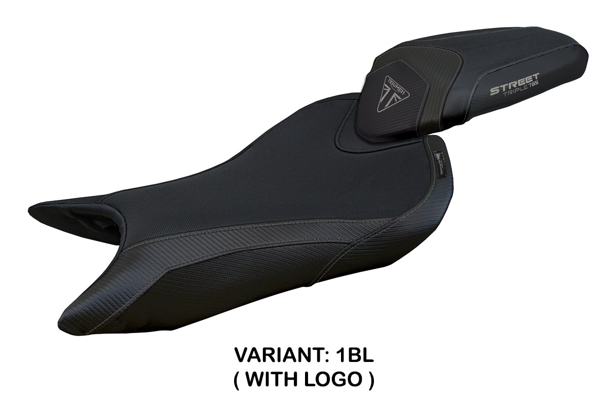 Triumph Street Triple 765 2023-2025 Seat Cover Tappezzeria Italia TPZ in Black