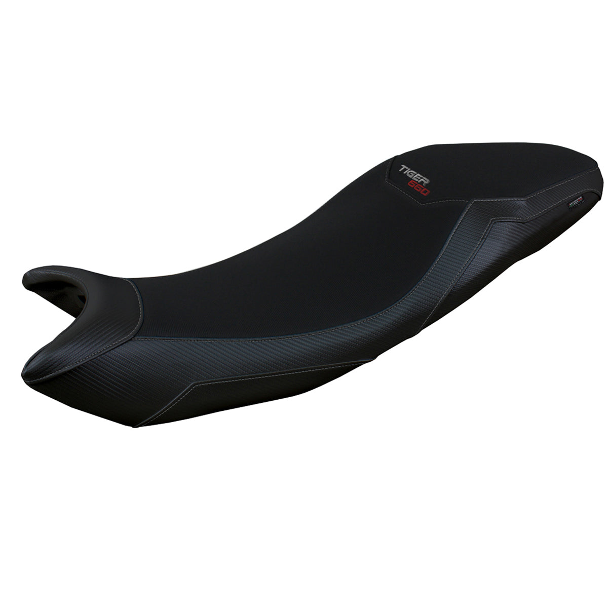 Triumph Tiger 660 2021-2025 Seat Cover Tappezzeria Italia TPZ in Black