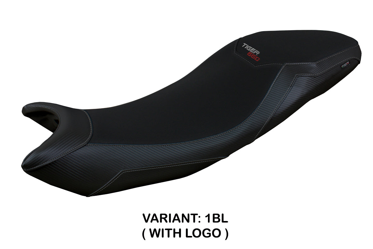 Triumph Tiger 660 2021-2025 Seat Cover Tappezzeria Italia TPZ in Black
