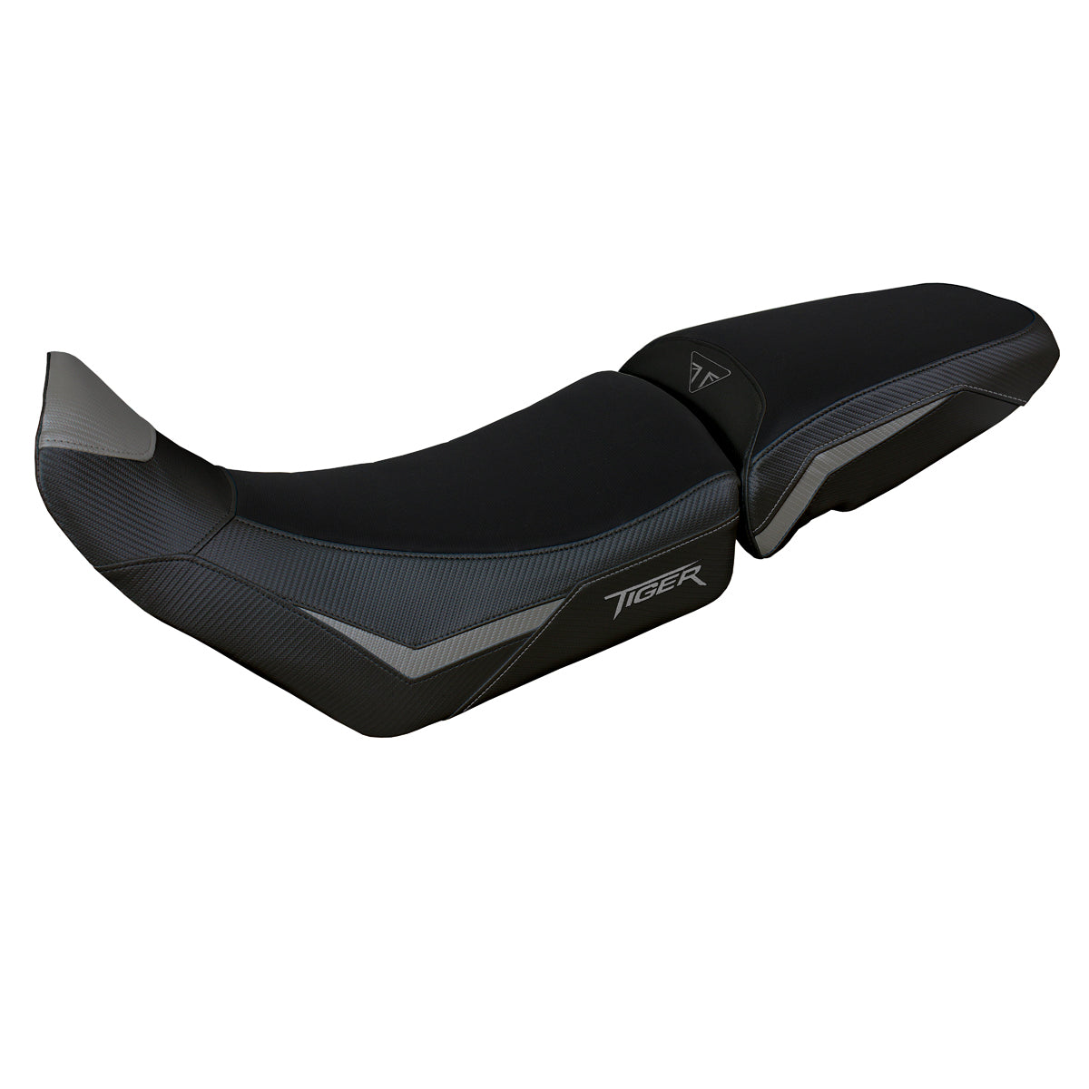 Triumph Tiger 900 2020-2023 Seat Cover Tappezzeria Italia TPZ in Grey and Black