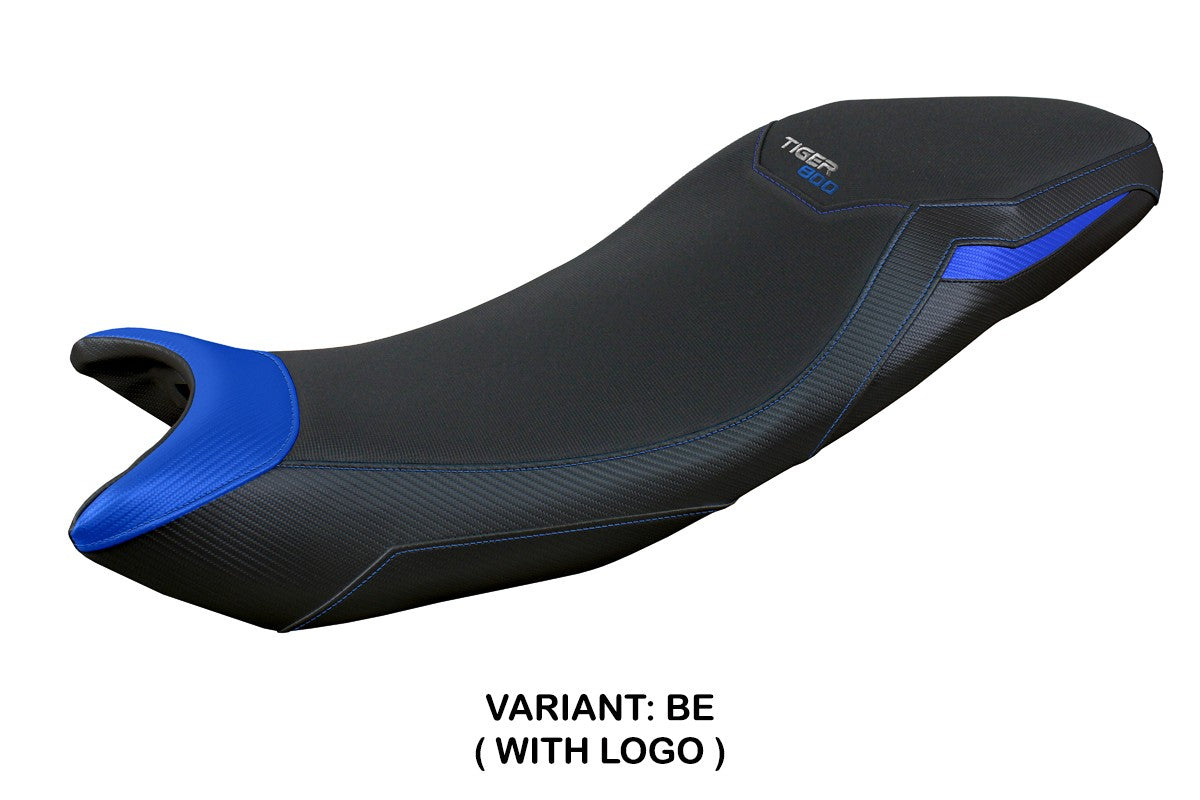 Funda Asiento Triumph Tiger Sport 800 2025 Tappezzeria Italia TPZ Azul Negro