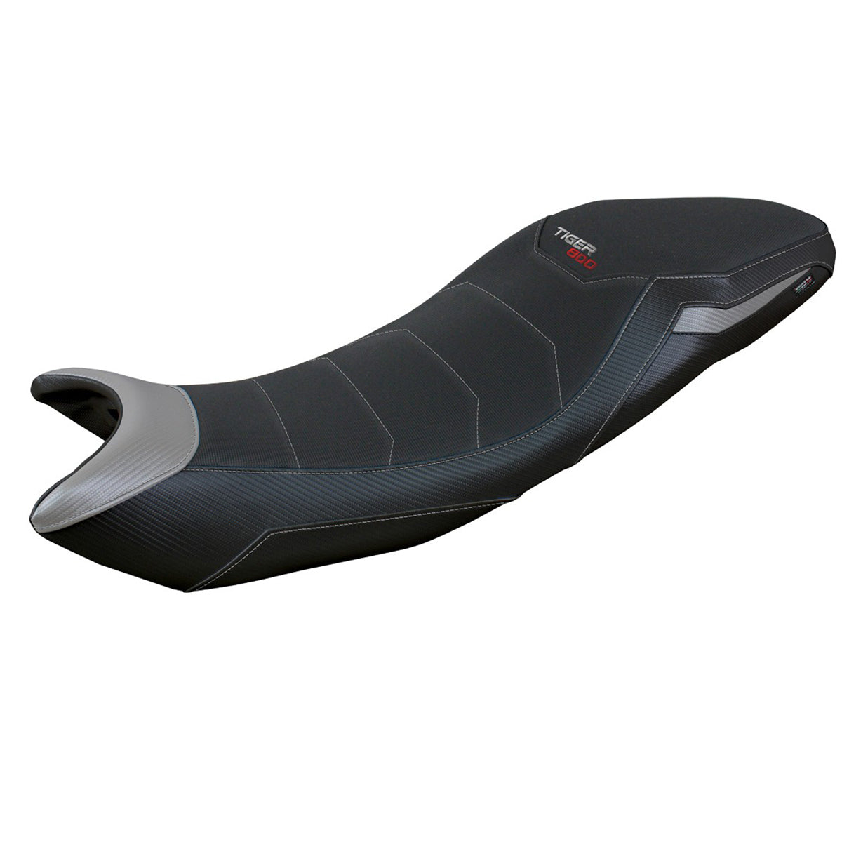 Triumph Tiger Sport 800 2025 Seat Cover Tappezzeria Italia TPZ Comfort Grey Black