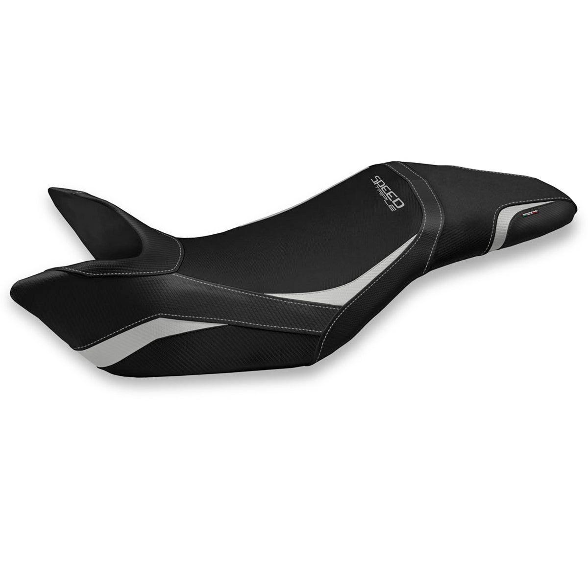 Triumph Speed Triple 2011-2015 Seat Cover Tappezzeria Italia TPZ in Silver