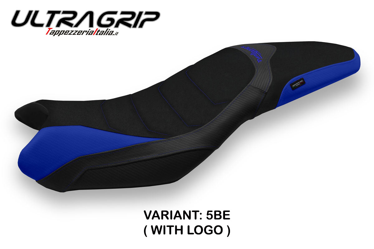 Triumph Street Triple 675 2013-2016 Seat Cover Tappezzeria Italia TPZ Ultragrip in Blue