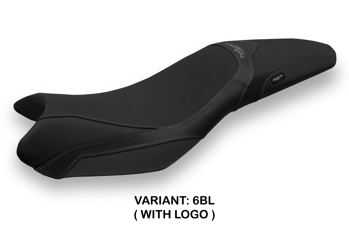 Triumph Street Triple 675 2013-2016 Seat Cover Tappezzeria Italia TPZ in Black