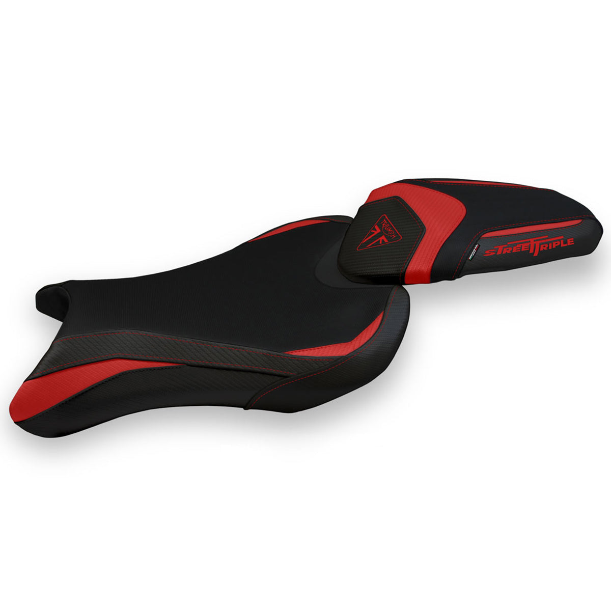 Triumph Street Triple 765 2017-2022 Seat Cover Tappezzeria Italia TPZ in Red
