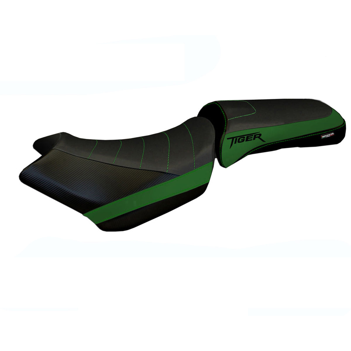Triumph Tiger 1200 2011-2021 Seat Cover Tappezzeria Italia TPZ Comfort in Green