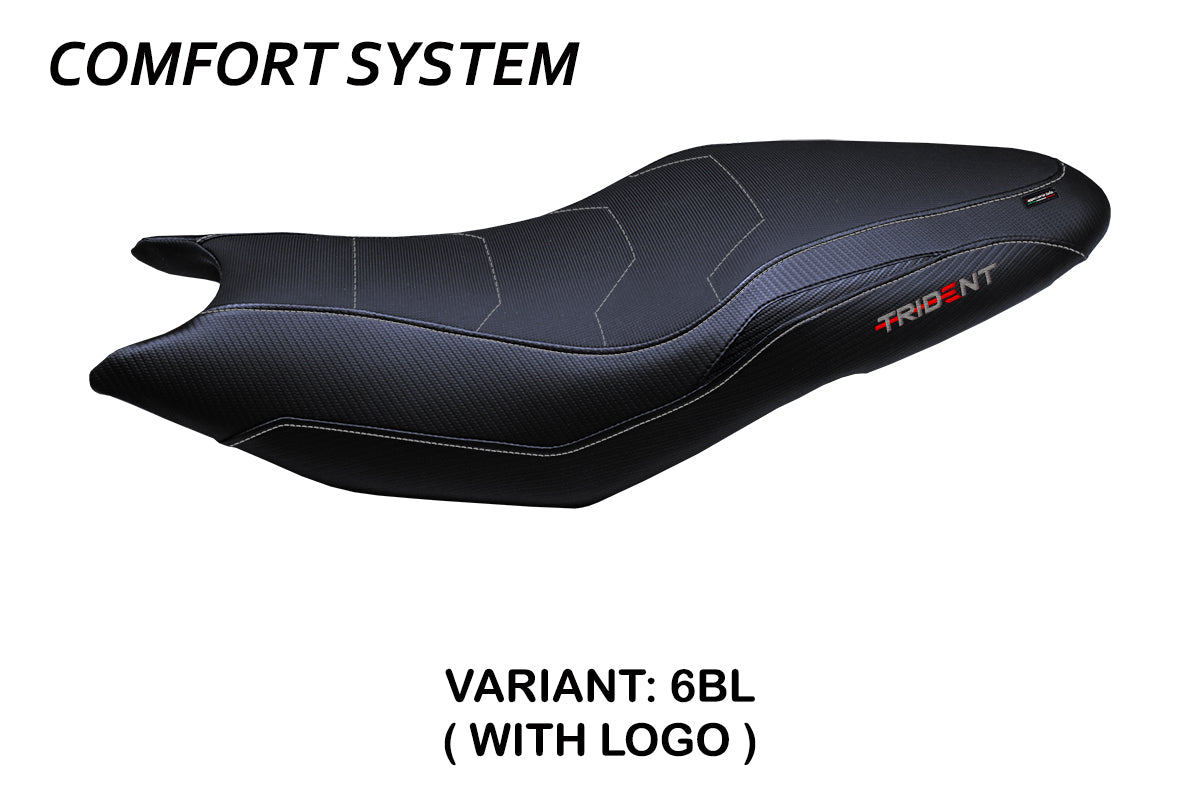 Triumph Trident 660 2021-2026 Seat Cover Tappezzeria Italia TPZ Comfort in Black