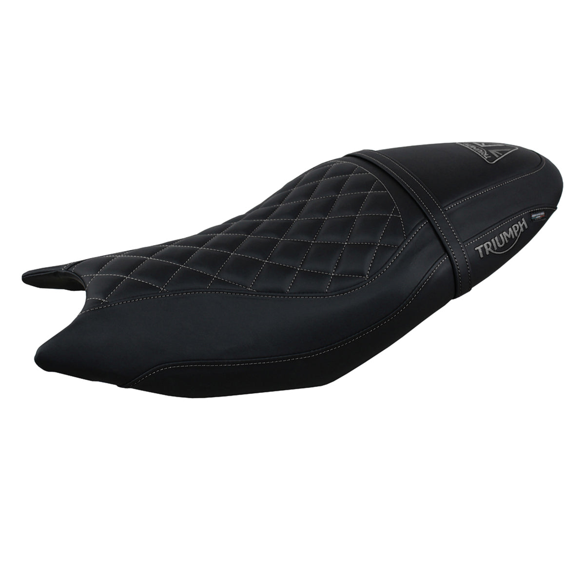 Triumph Trident 660 2021-2025 Seat Cover Tappezzeria Italia TPZ in Black Grey Diamond