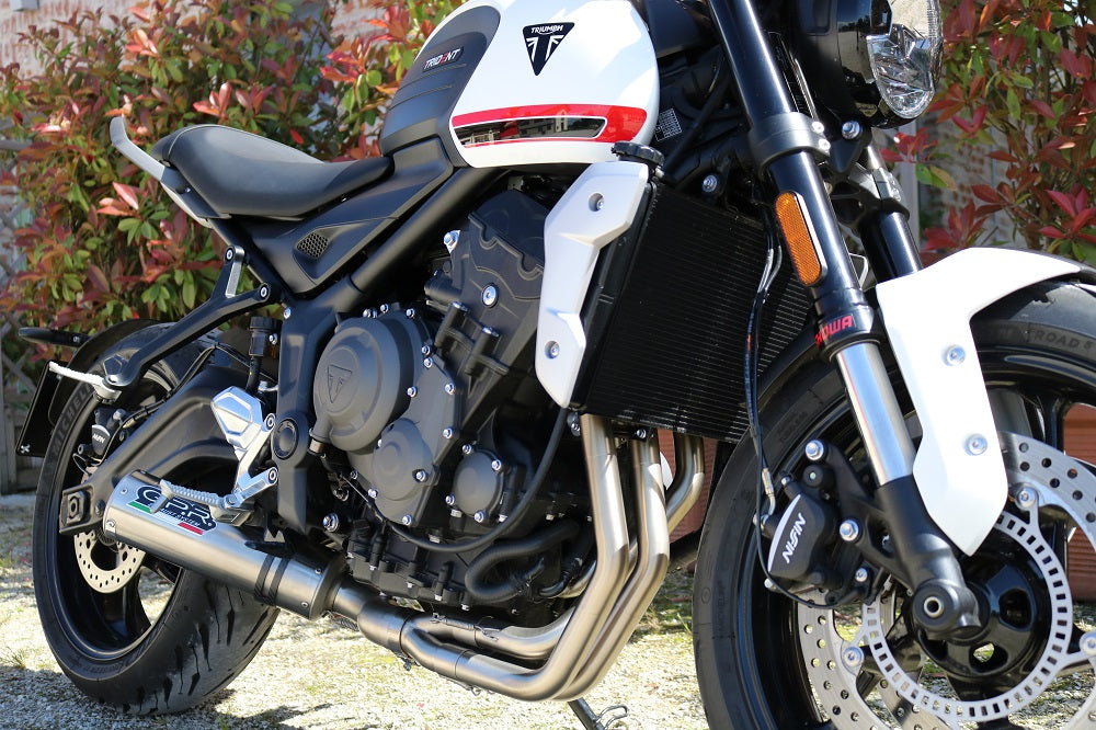 Triumph Trident 660 2025-2026 Exhaust GPR Full System M3 Inox Low Level